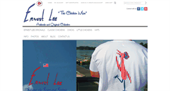 Desktop Screenshot of ernestleetees.com