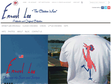 Tablet Screenshot of ernestleetees.com